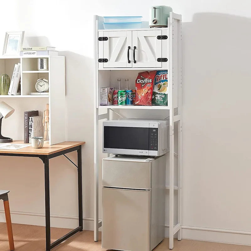Dorm Hutch - Organisateur à suspendre au-dessus du réfrigérateur - 23,60L x 9,85P x 74H