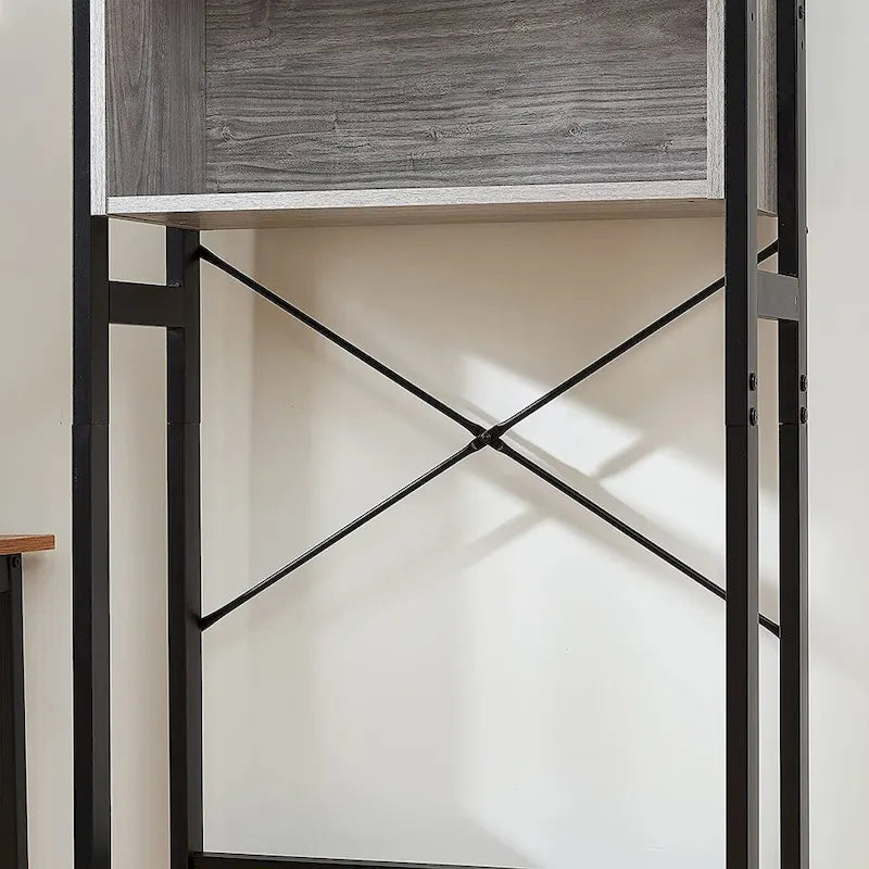 Dorm Hutch - Organisateur à suspendre au-dessus du réfrigérateur - 23,60L x 9,85P x 74H