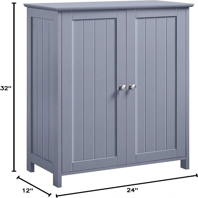 Meuble bas de salle de bain à double porte