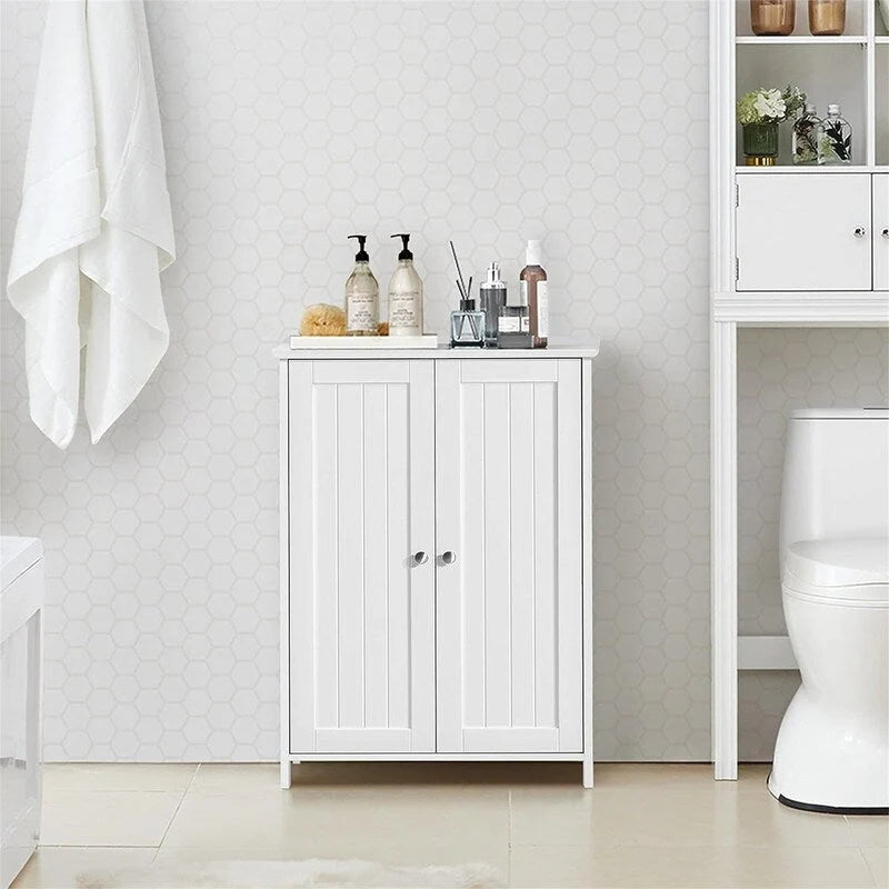 Meuble bas de salle de bain à double porte