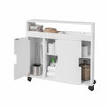 Nouveau porte-rouleau de papier toilette de salle de bain - 7.87P x 27.56L x 27.95H