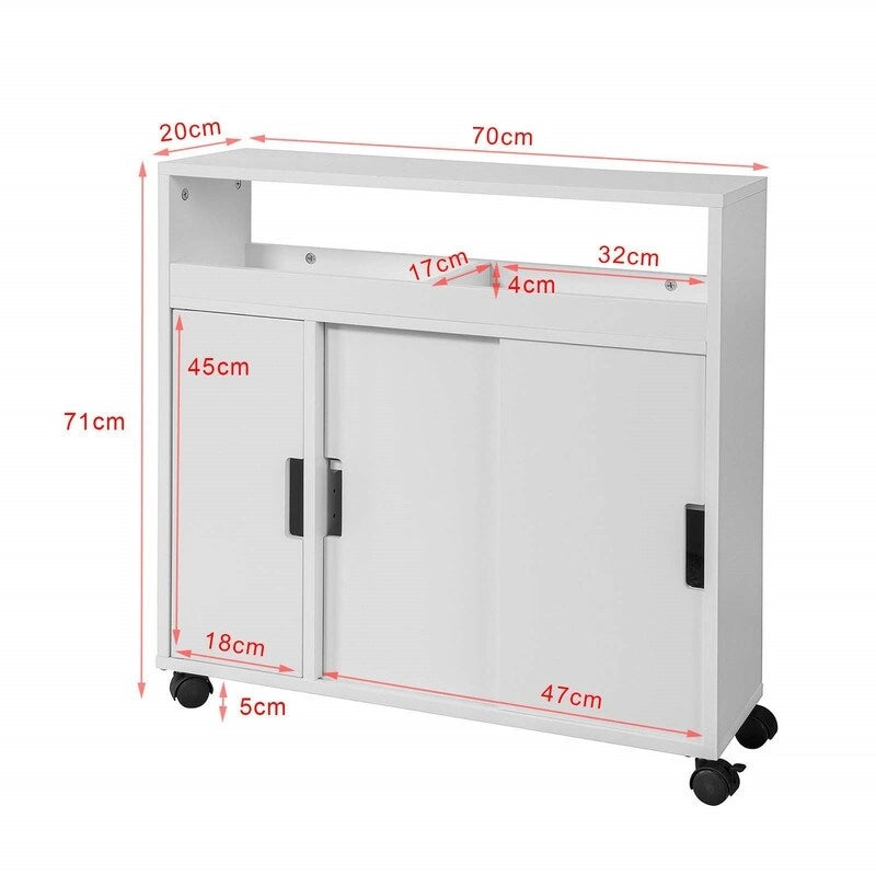 Nouveau porte-rouleau de papier toilette de salle de bain - 7.87P x 27.56L x 27.95H