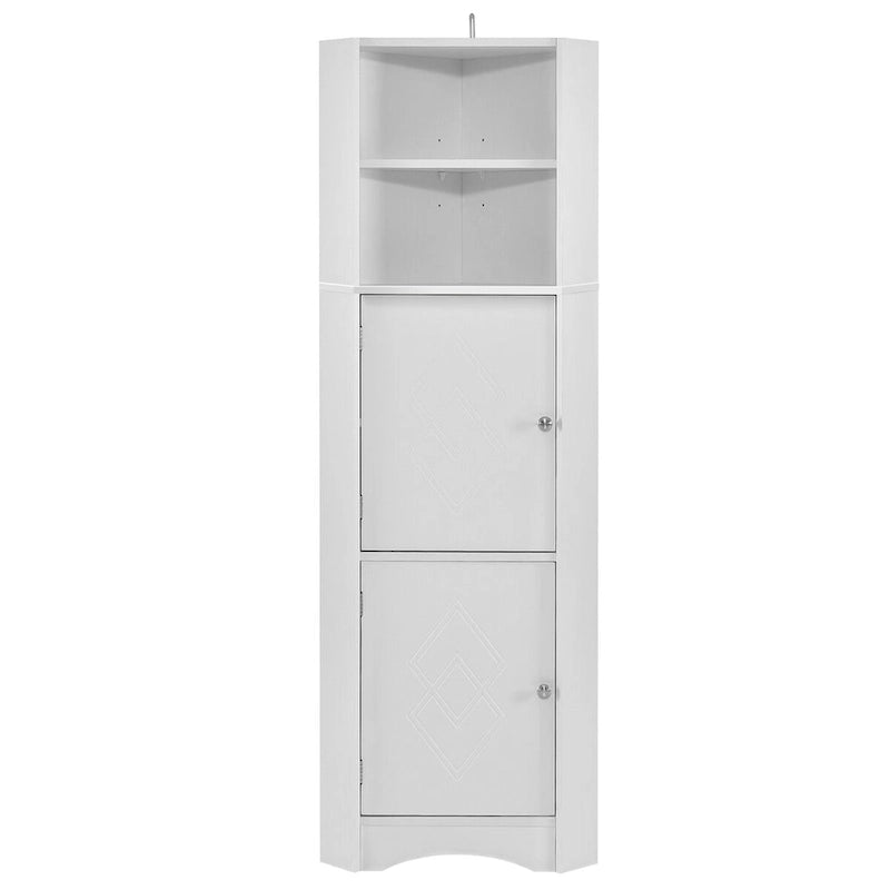 Armoire de rangement autoportante avec portes