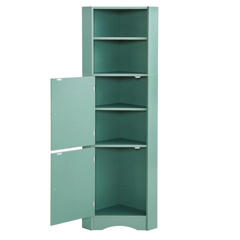 Armoire de rangement autoportante avec portes
