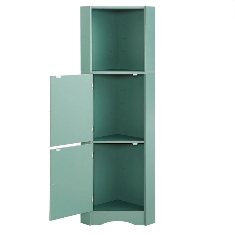 Armoire de rangement autoportante avec portes