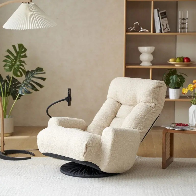 Reclining Ergonomic Swiveling Floor Game Chair