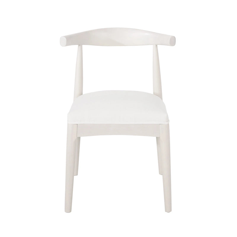 Cortina Fabric and Rubberwood Dining Chairs (Set of 2) by Christopher Knight Home