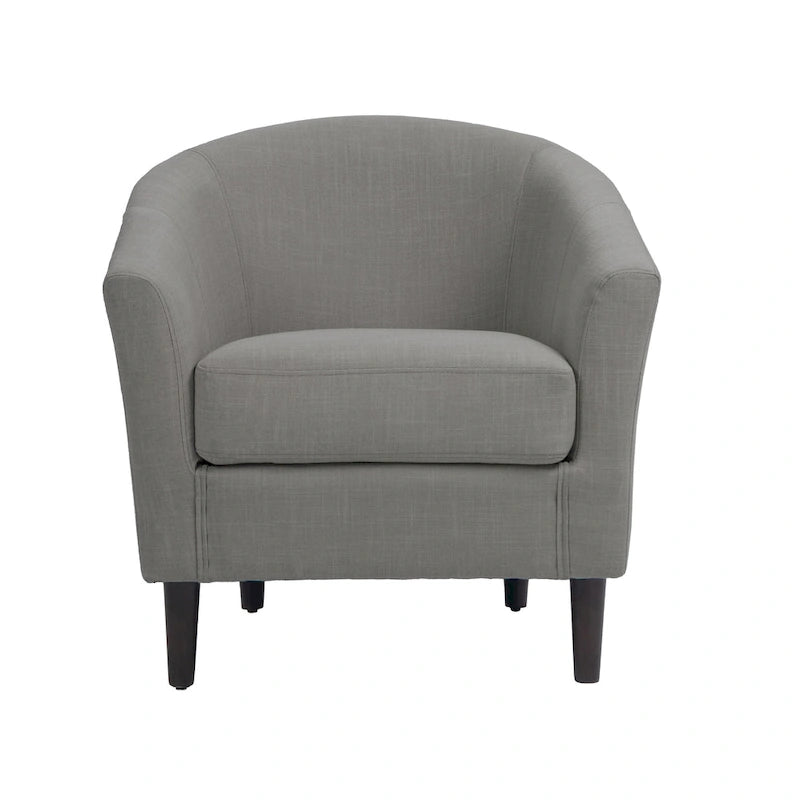 Modern Barrel Accent Chairs Cozy Armchair Club Chair