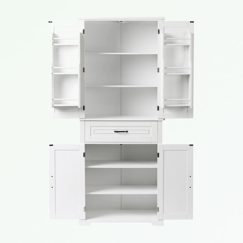 Bathroom Storage Cabinet with Doors and Drawer