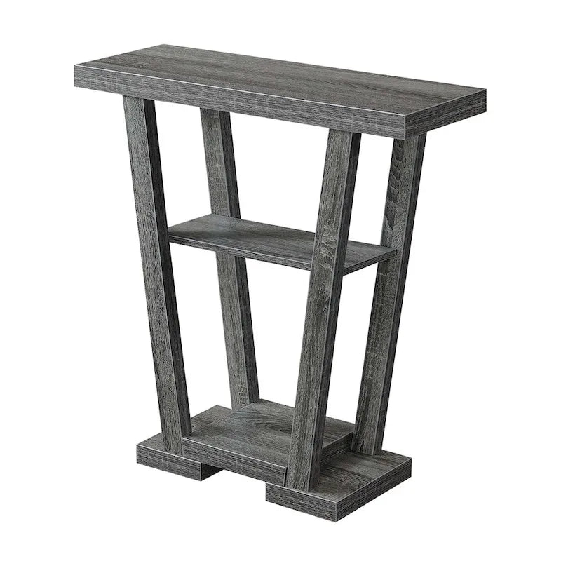 Convenience Concepts Newport V Console Table with Shelves