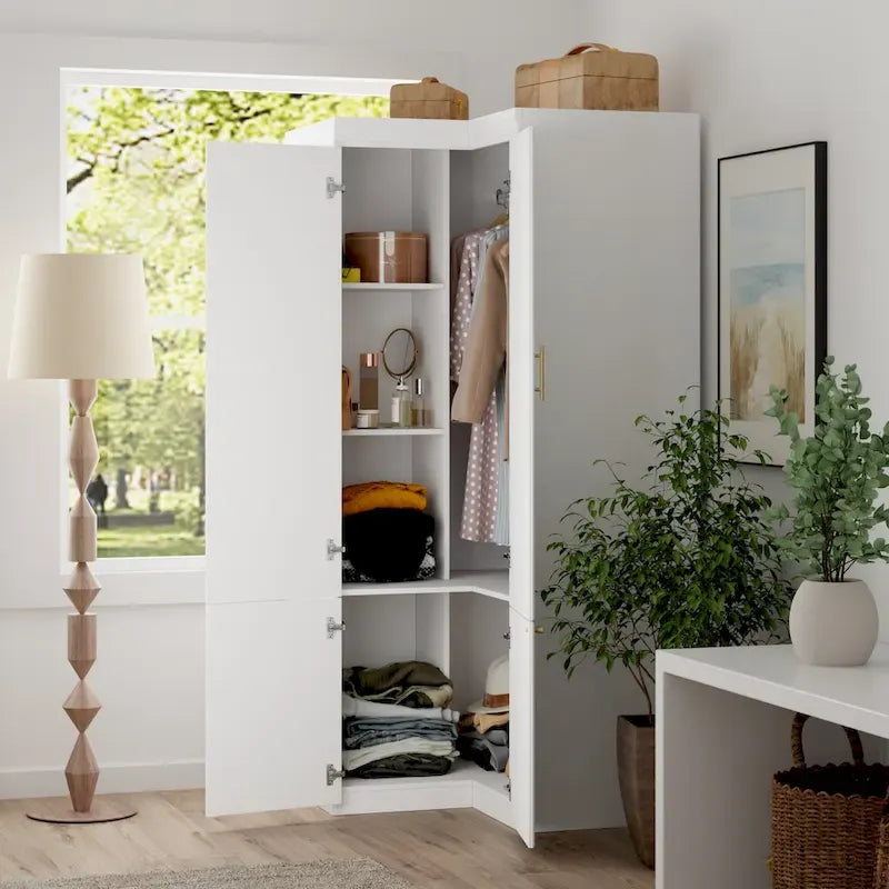Closet Organizatin Armoires Wardrobes Hanging 4 Drawers Large Storage