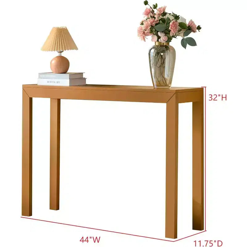 Kings Brand Furniture Russel Console Table - Modern Entryway Sofa Table, Behind The Couch, Hallway, Living Room