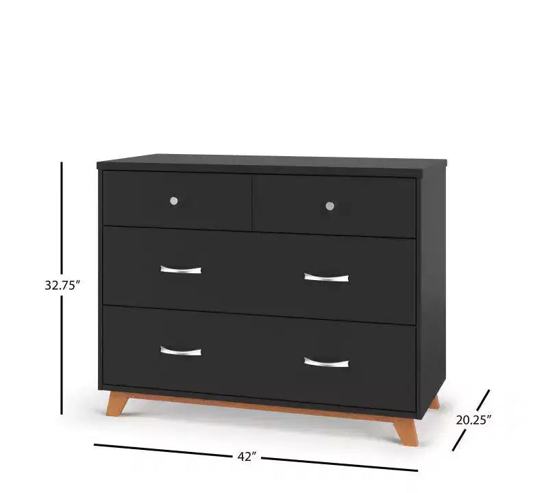 Child Craft SOHO 2-Piece Nursery Set, Includes 4-in-1 Convertible Crib and 3-Drawer Dresser