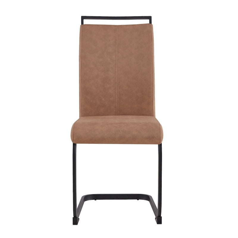Modern Dining Chairs PU Faux Leather set of 4