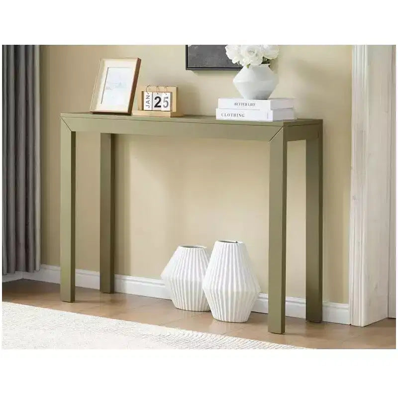Kings Brand Furniture Russel Console Table - Modern Entryway Sofa Table, Behind The Couch, Hallway, Living Room