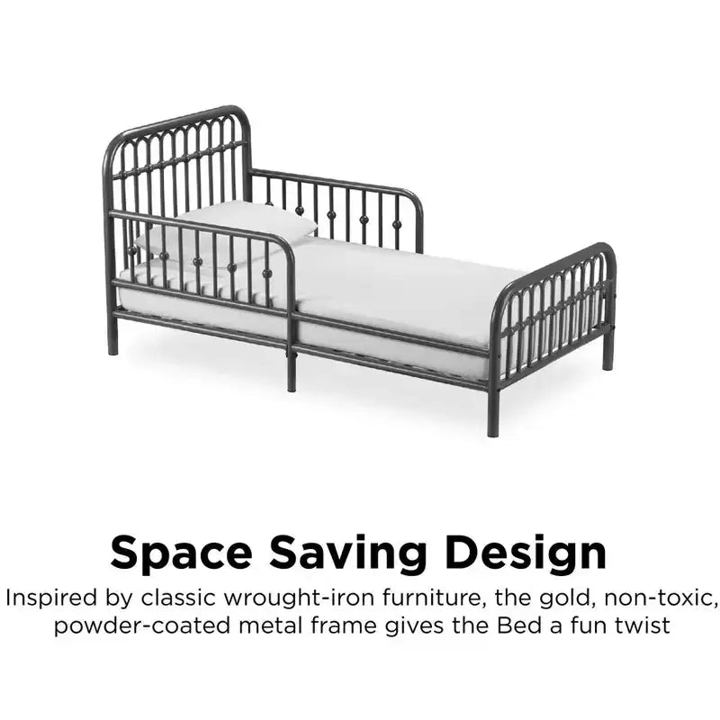 Little Seeds Monarch Hill Ivy Metal Toddler Bed