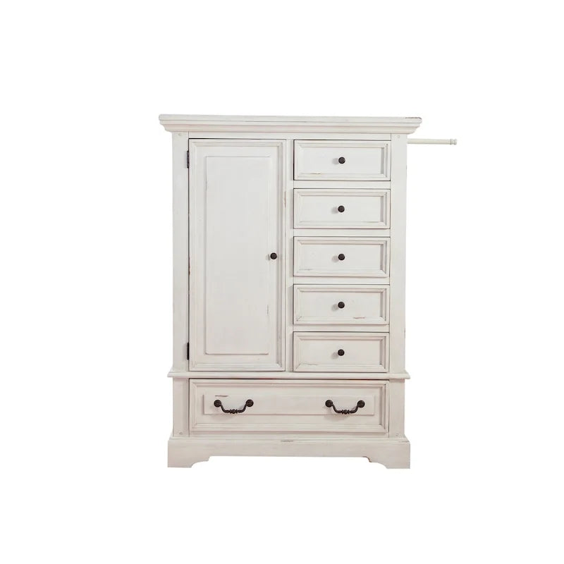 Lakewood Antique Finish Gentlemans Drawer Chest