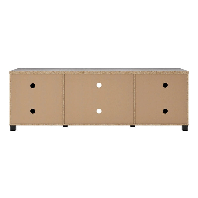 Virlomi TV Stand with Doors, TVs up to 85