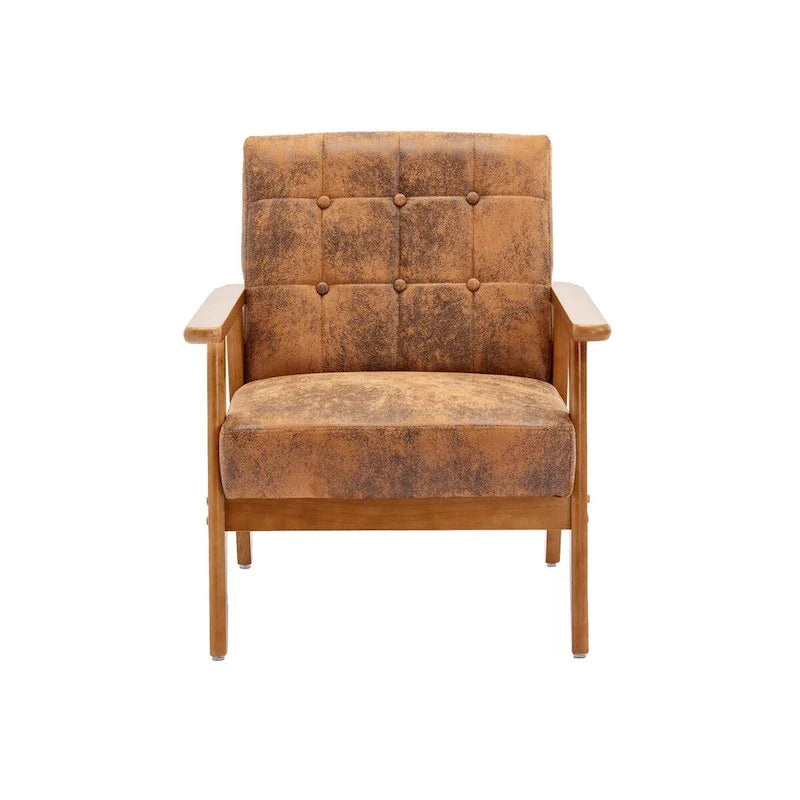 Accent Chairs Set of 2 with Side Table Arm Chair for Living Room Bedroom Office - 30.71H*25.39W *27.95D