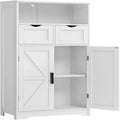 Floor Cabinet with 2 Doors 2 Drawers - 11.4D x 23.6W x 42.7H
