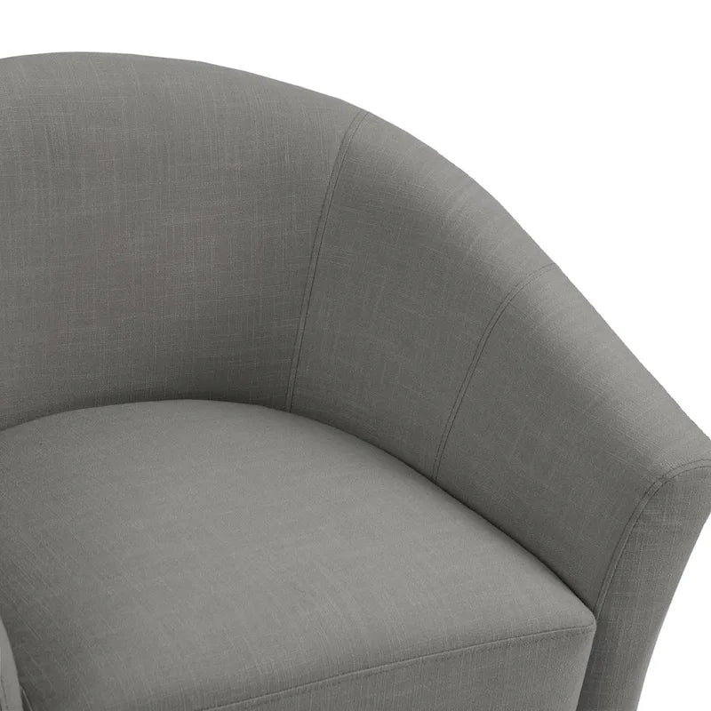 Modern Barrel Accent Chairs Cozy Armchair Club Chair