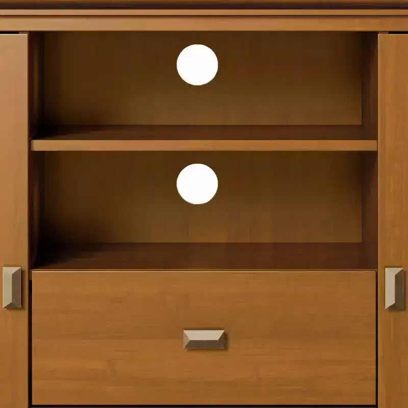 Stratford Solid Wood Tall TV Stand for TVs up to 55 - WyndenHall