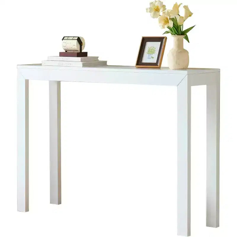 Kings Brand Furniture Russel Console Table - Modern Entryway Sofa Table, Behind The Couch, Hallway, Living Room