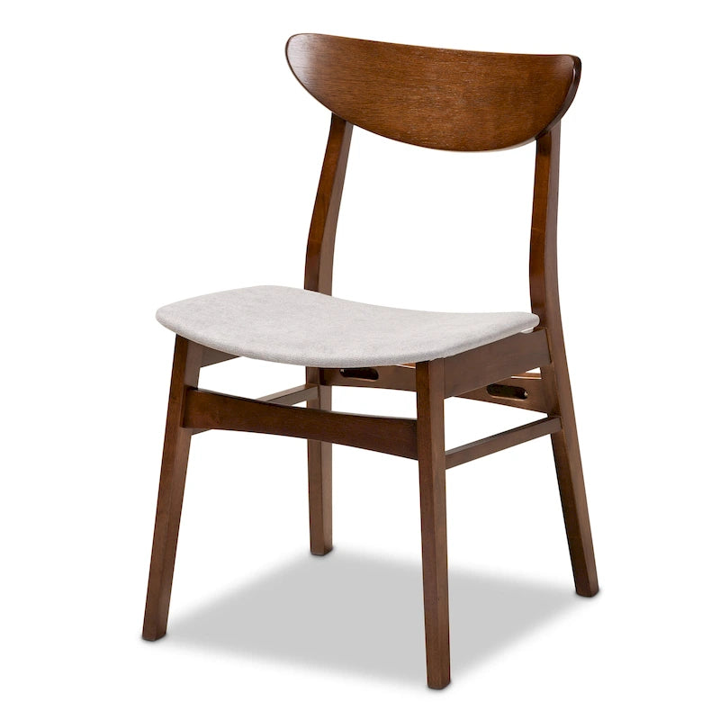 Philip Mid-Century Modern Transitional 5-Piece Dining Set