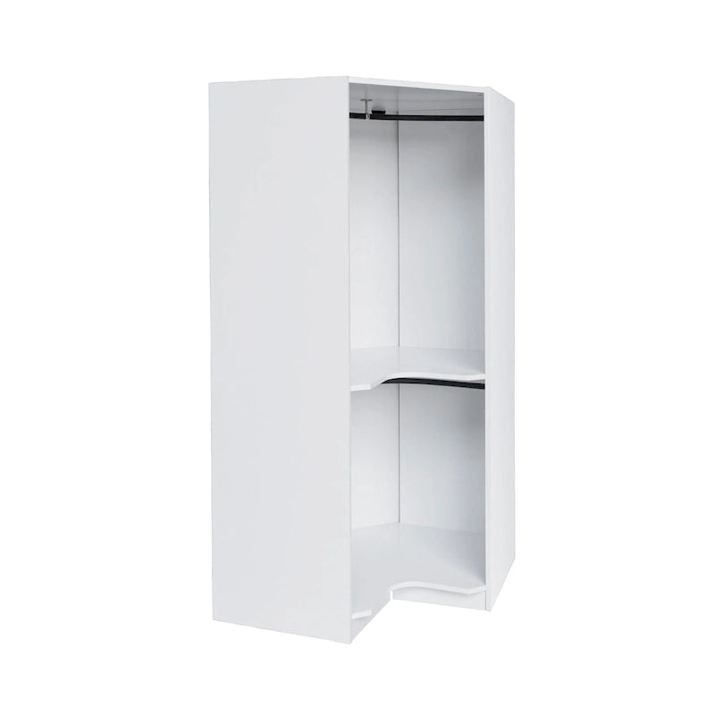Polygon Corner Wardrobe with 2-Doors
