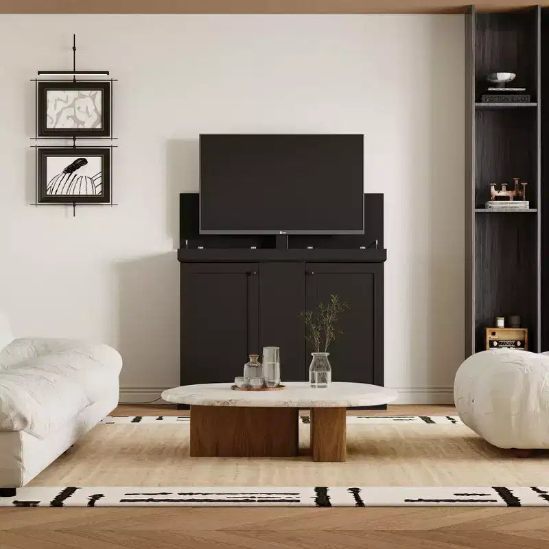 Smart Lift Gaming Station, Adjustable Height, Dual Cable Management, for 50 Screens
