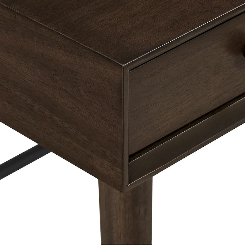 Aksel Wood 3-drawer Writing Desk by iNSPIRE Q Modern