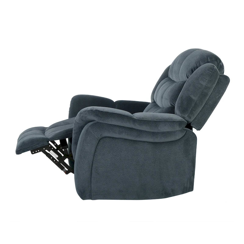 Hawthorne Steel Glider Recliner by Christopher Knight Home