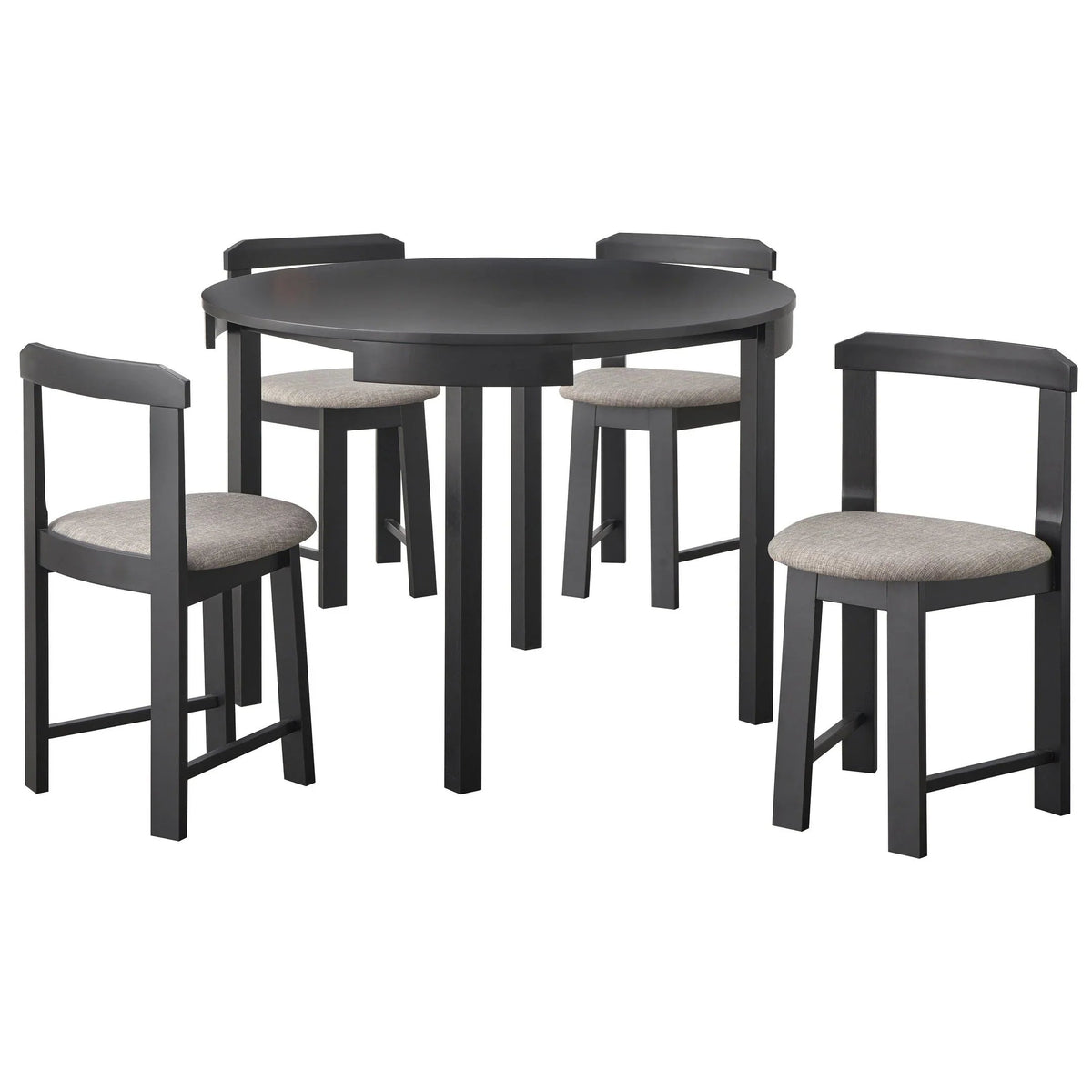Harrisburg Tobey 5-piece Compact Round Dining Set