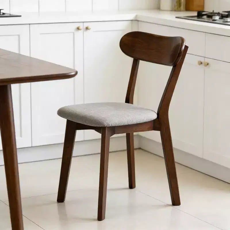 Mid Century Modern Solid Wood Dining Chairs Set of 2, Kitchen Chairs for Dining Room, Restaurant, or Living Room-Panipeachy