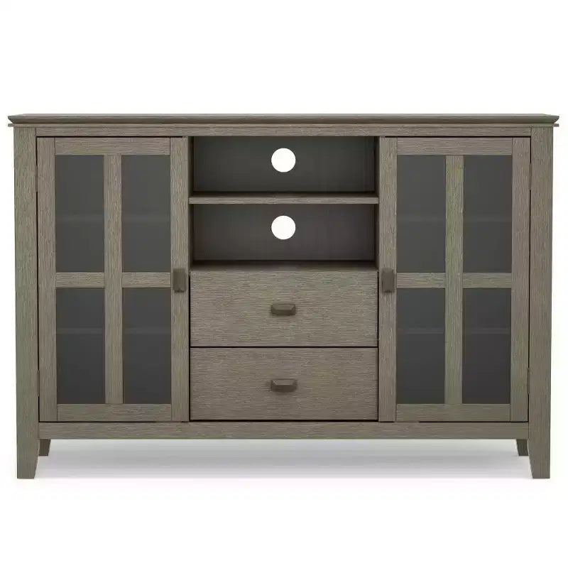 Stratford Solid Wood Tall TV Stand for TVs up to 55 - WyndenHall